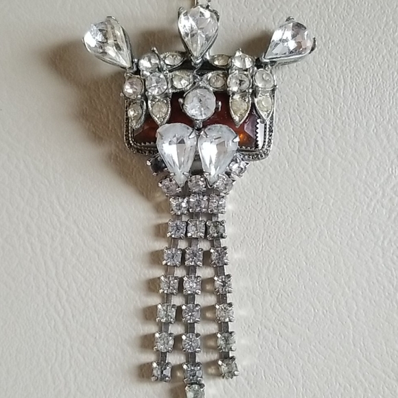 Repurposed Vintage Jewelry Assemblage Necklace - Picture 3 of 16